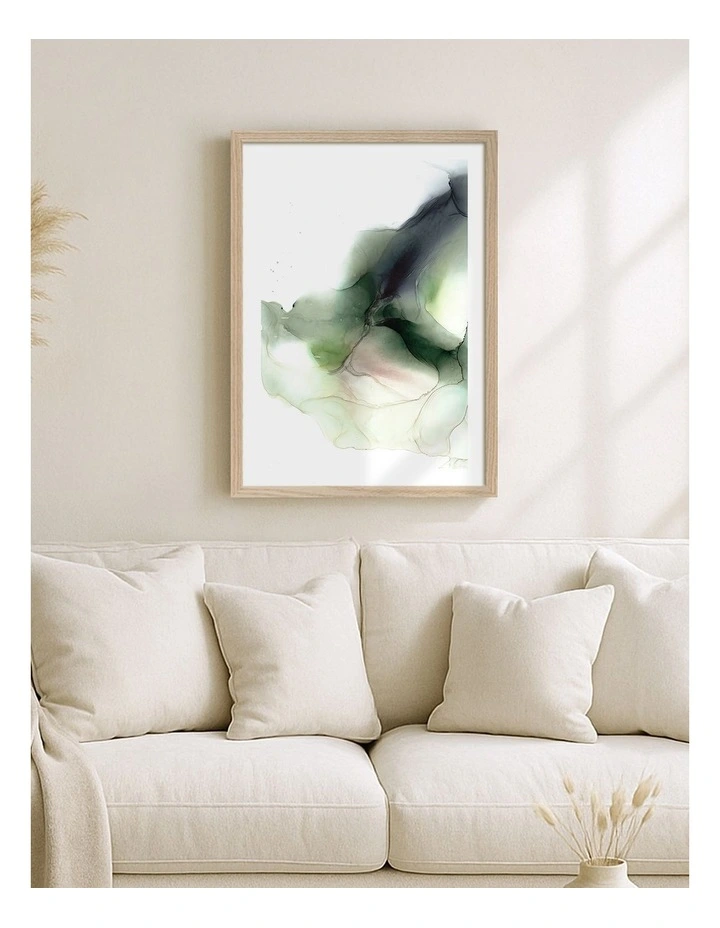 Made Pine II Art Print Frame in Natural image 2