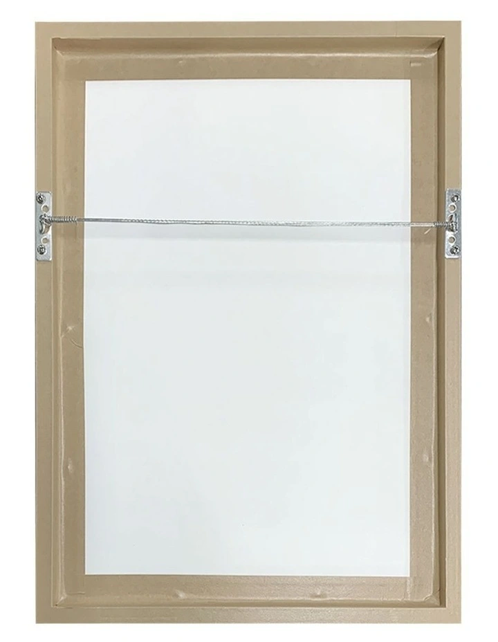 Made Pink Day Art Print Frame in White image 4