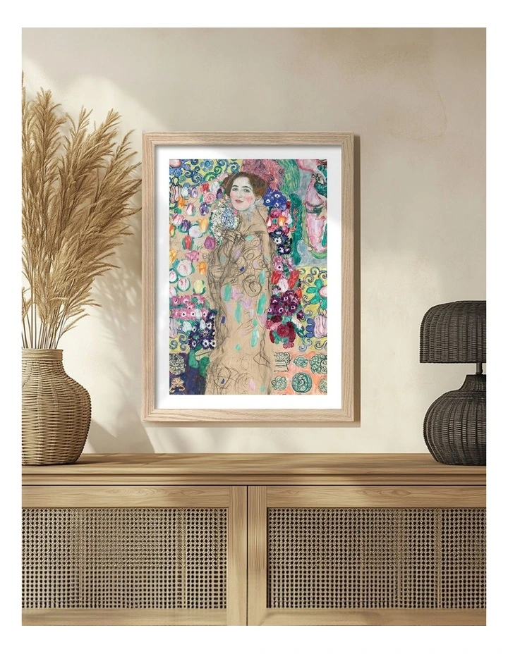 Australian Made Ria Munk Art Print Natural Frame image 2