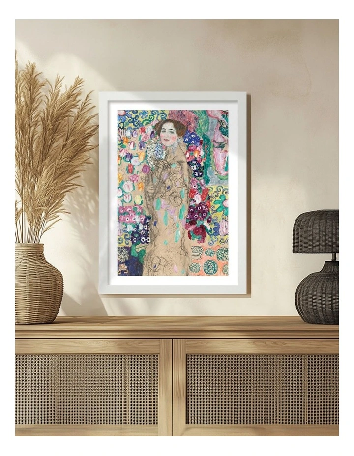 Australian Made Ria Munk Art Print White Frame image 2