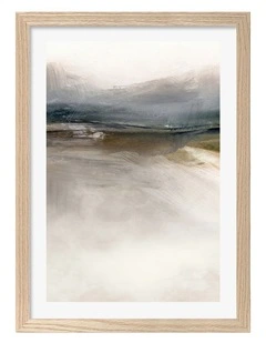 Australian Made Rural 1 Art Print in Natural Frame
