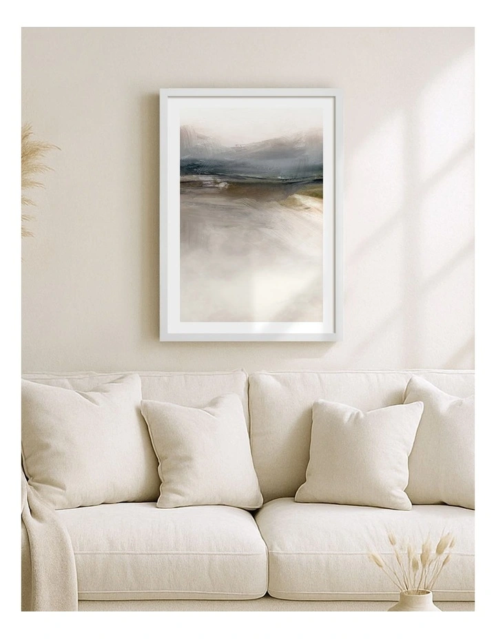 Australian Made Rural 1 Art Print in White Frame image 2