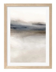 Australian Made Rural 3 Art Print Natural Frame