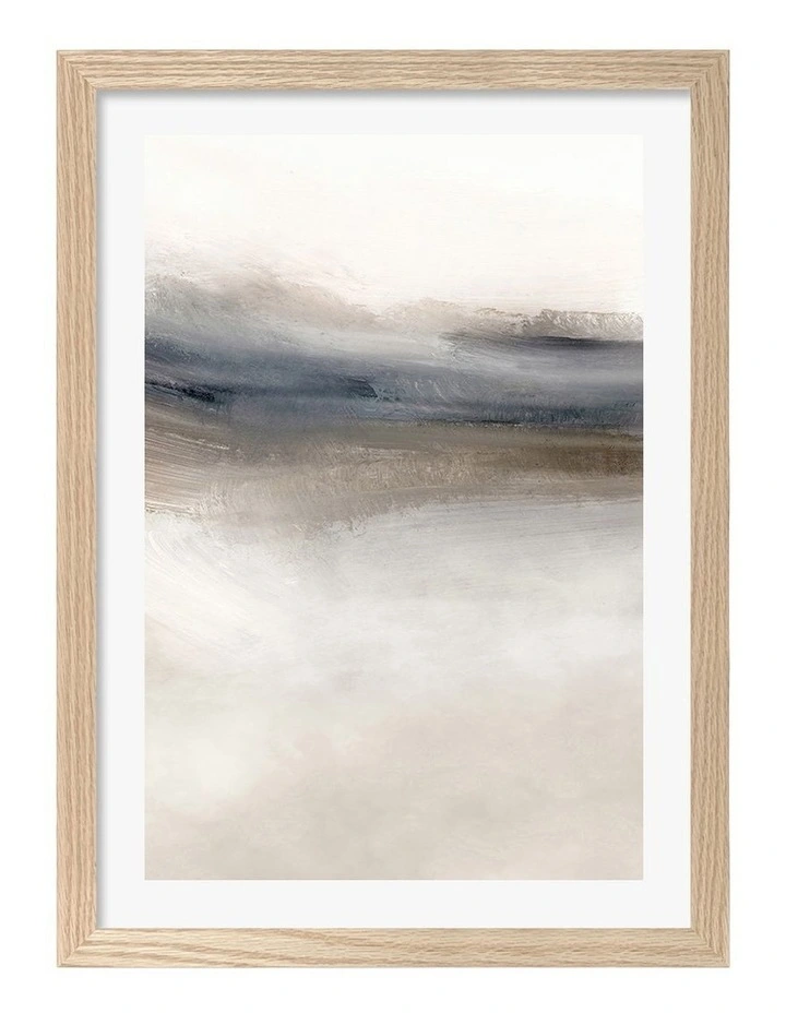 Australian Made Rural 3 Art Print Natural Frame image 1