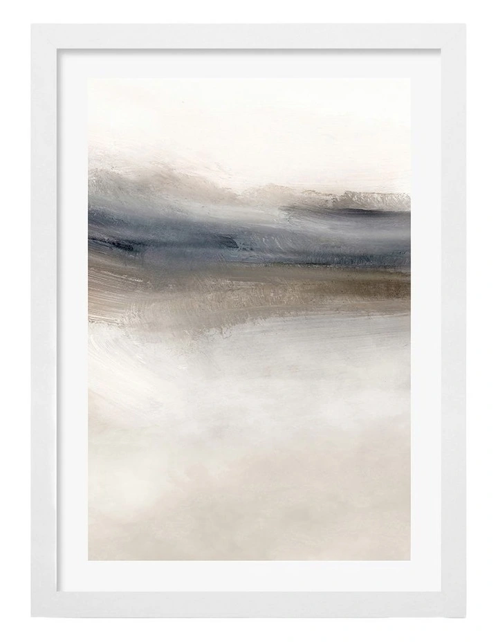 Australian Made Rural 3 Art Print White Frame image 1