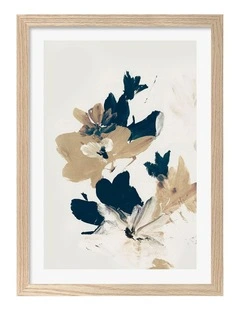 Australian Made Summer View Art Print Natural Frame