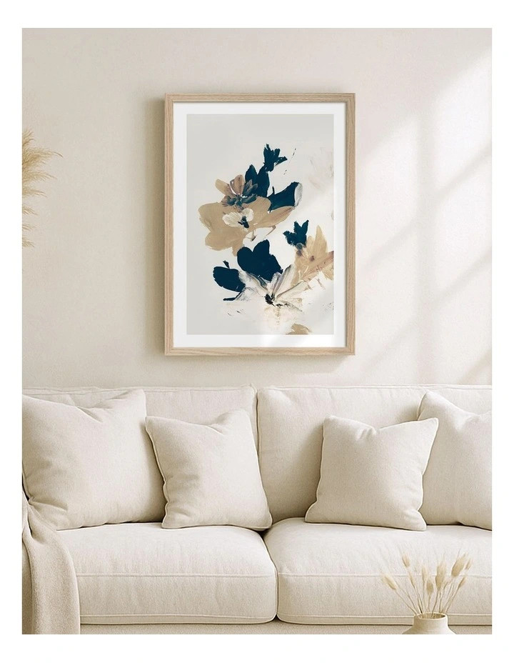 Australian Made Summer View Art Print Natural Frame image 2