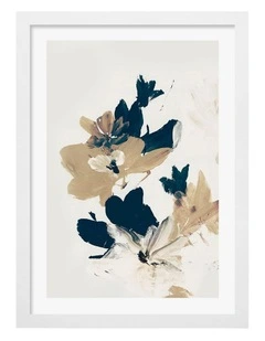 Australian Made Summer View Art Print White Frame