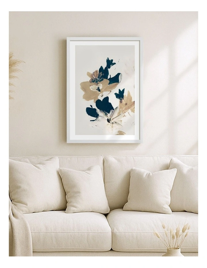 Australian Made Summer View Art Print White Frame image 2