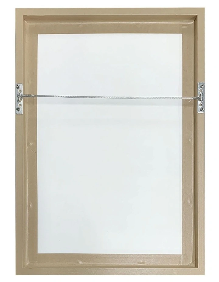 Australian Made Tell Me Art Print Natural Frame image 4