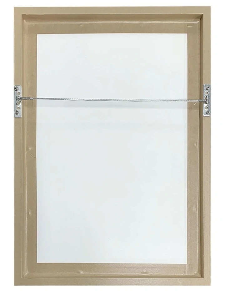 Australian Made Bali Art Print White Frame image 4