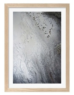 Dune Dance 2 Art Print Frame in Natural