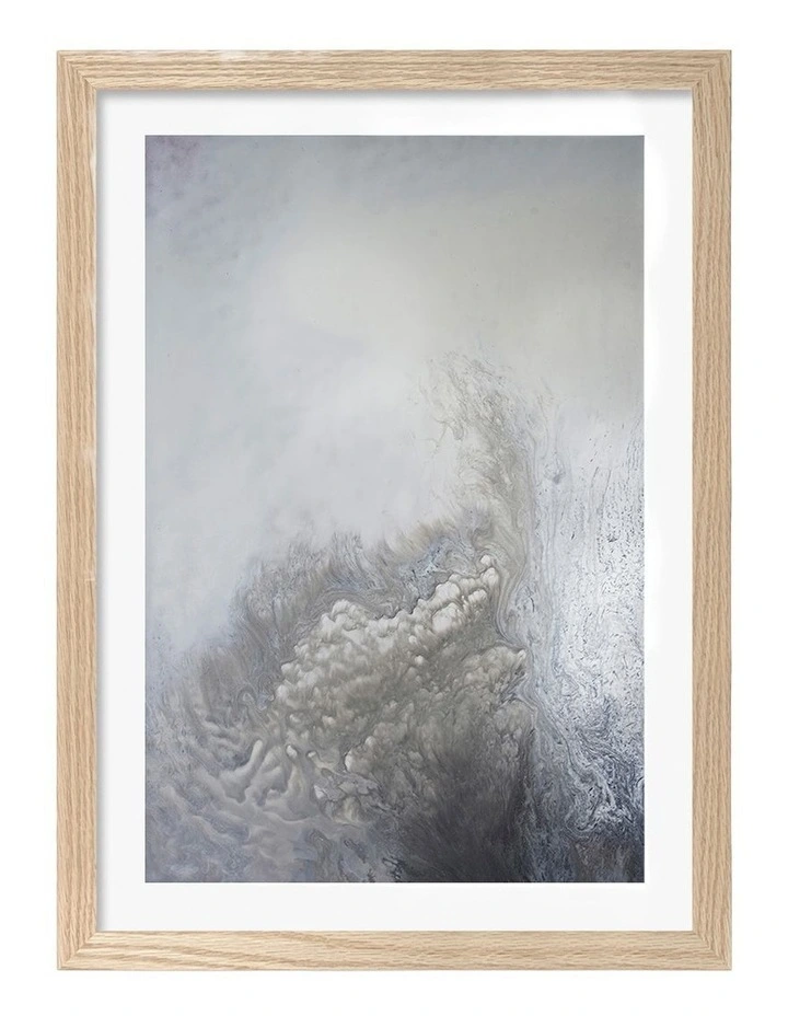 Dune Dance 1 Art Print Frame in Natural image 1