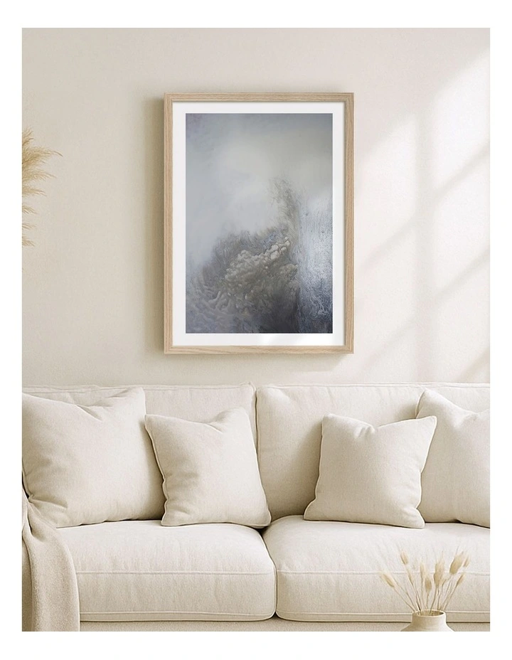 Dune Dance 1 Art Print Frame in Natural image 2