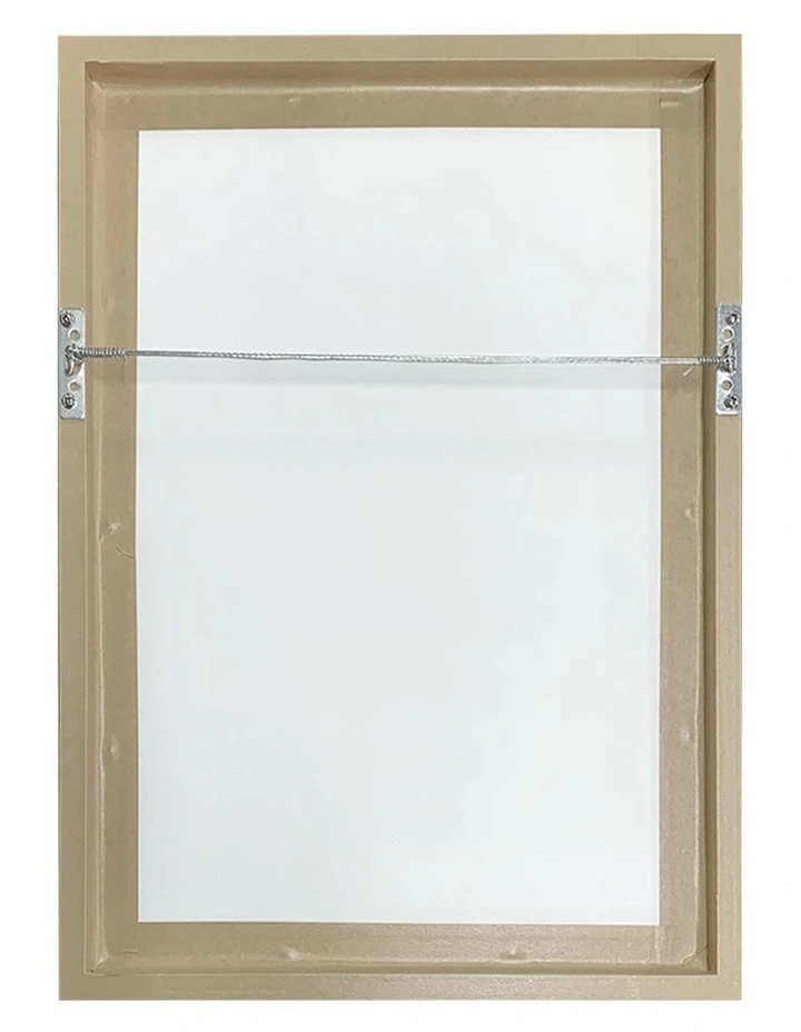 Australian Made Greek Flavour Delight Art Print Frame in White image 4