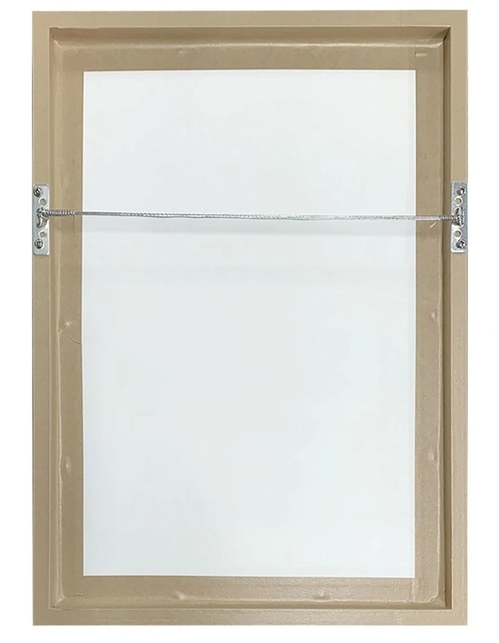 Australian Made Hill Flowers 1 Art Print Natural Frame image 4