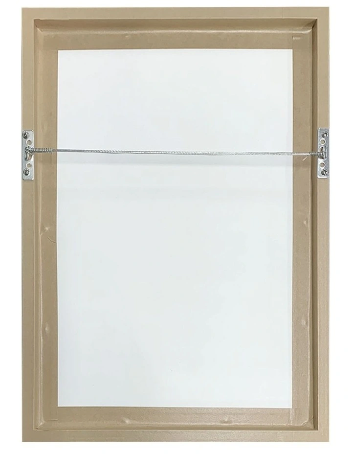 Australian Made I Am Fullness Art Print Natural Frame image 4