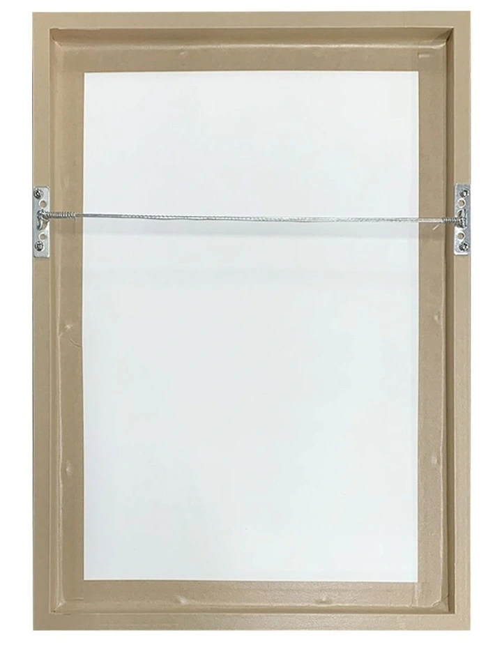 Australian Made I Am Love Art Print Natural Frame image 4