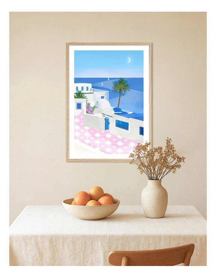 Australian Made Tunis Art Print Natural Frame image 2