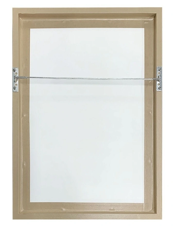 Australian Made Under the Willows (Monet) Art Print White Frame image 4