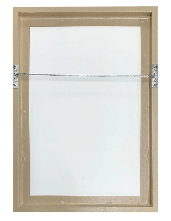 Australian Made Warm Heart Art Print Frame in White image 4