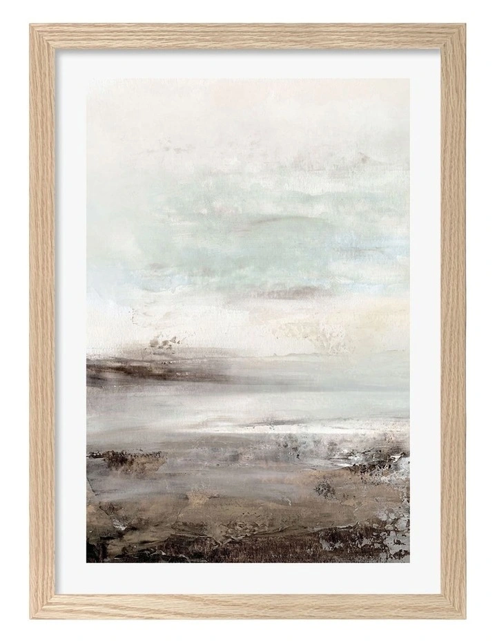 Australian Made Down Tempo 1 Art Print Natural Frame image 1