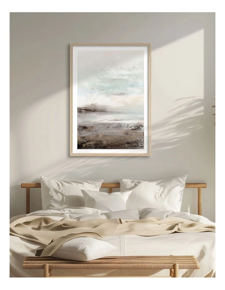 Australian Made Down Tempo 1 Art Print Natural Frame image 2