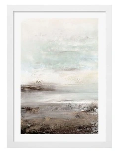 Australian Made Down Tempo 1 Art Print White Frame