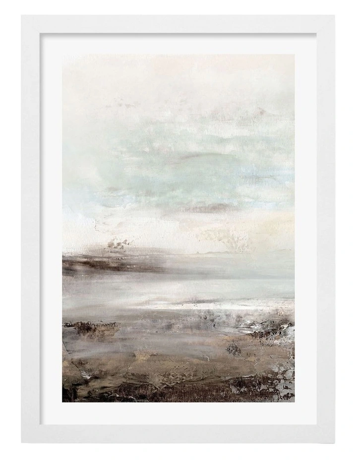 Australian Made Down Tempo 1 Art Print White Frame image 1