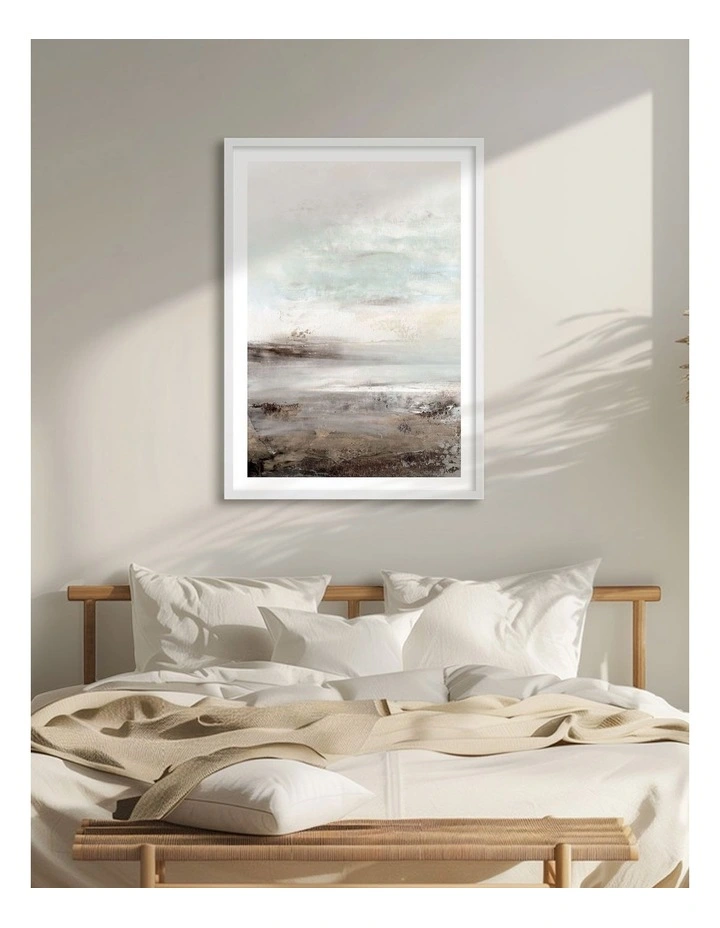 Australian Made Down Tempo 1 Art Print White Frame image 2
