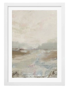 Australian Made Twilight Reverie Art Print White Frame