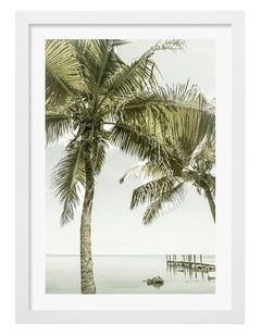 Australian Made Heavenly Place Art Print White Frame