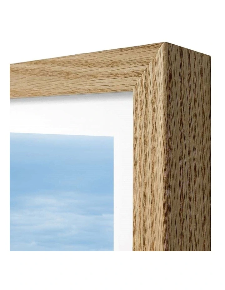 Kangaroo Beach Art Print A2 in Natural Frame Australian Made image 2