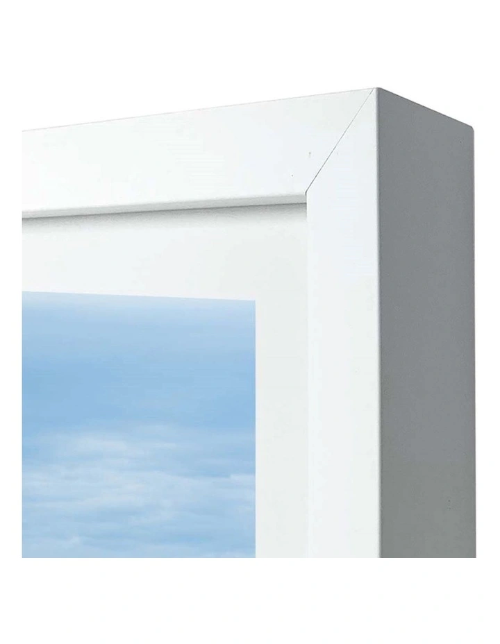 Kangaroo Beach Art Print A2 in White Frame Australian Made image 2