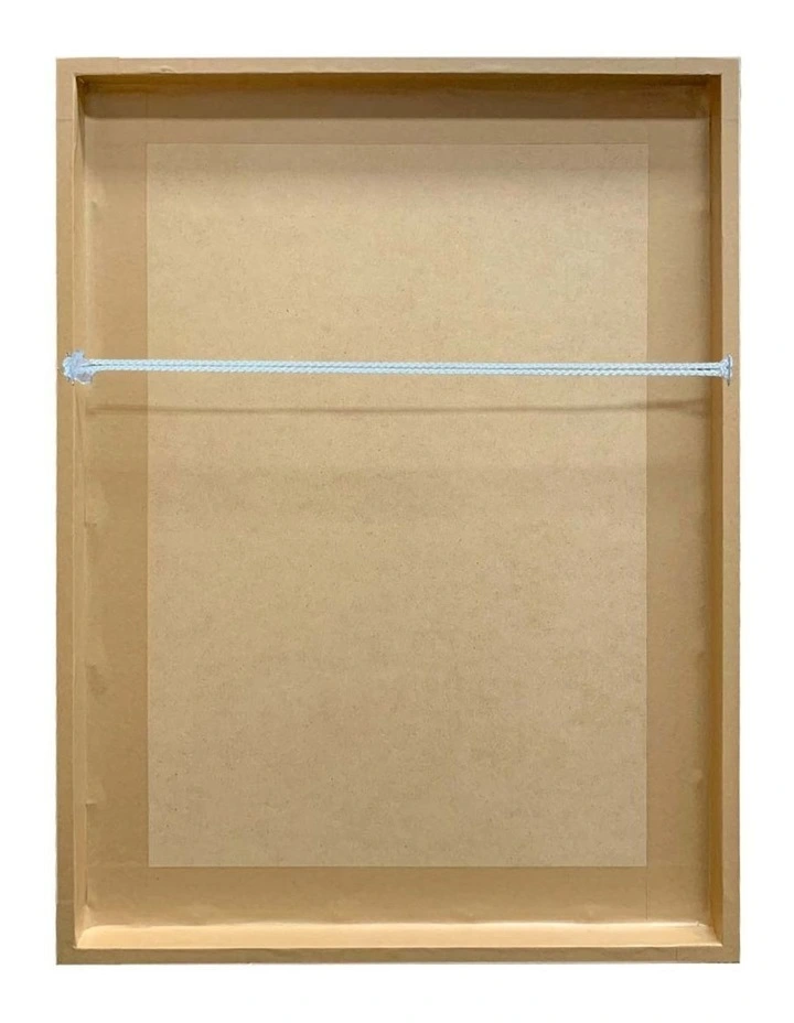 Morning Surf Art Print A2 Australian Made in Natural Frame image 3