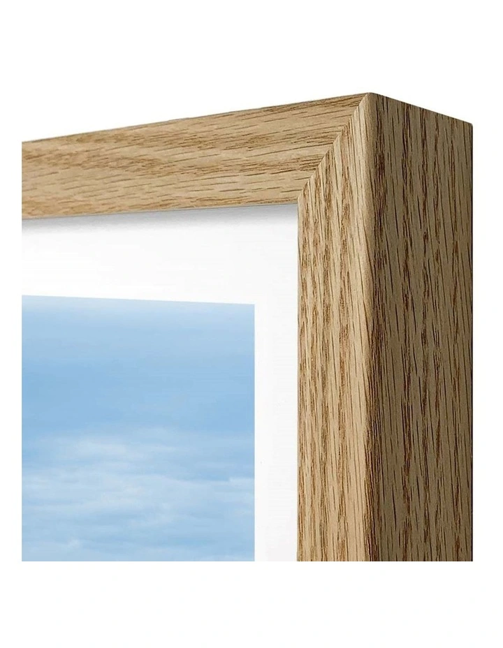 Ocean View Art Print A2 Australian Made in Natural Frame image 2