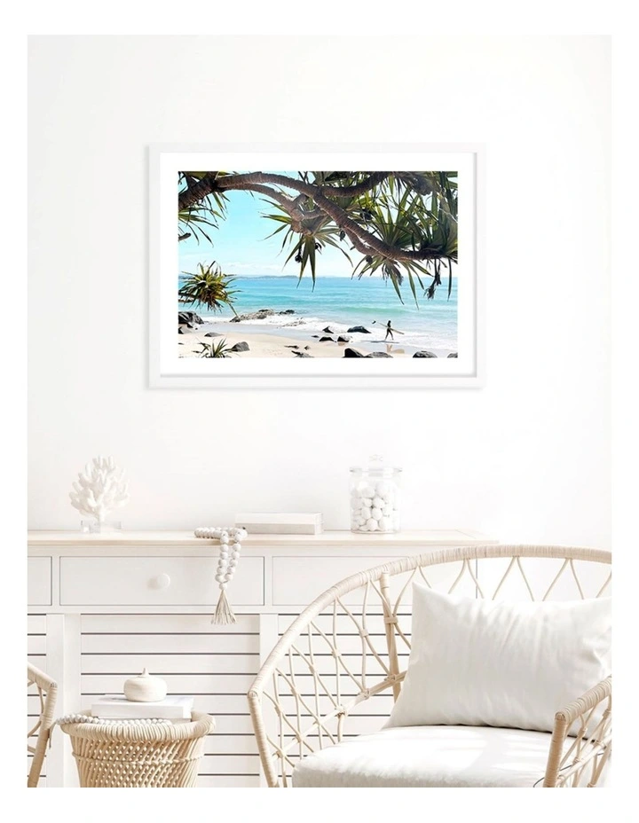 Ocean View Art Print A2 White Frame Australian Made image 4