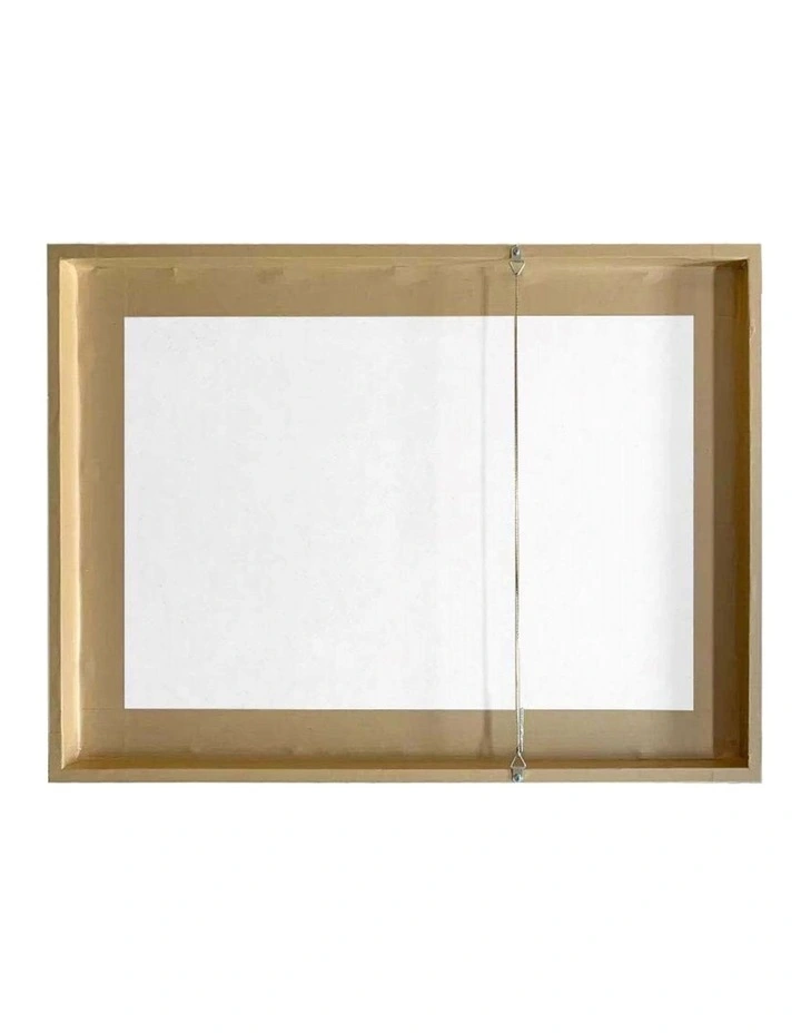 Sandy Path 1 Art Print A2 Australian Made Frame in Natural image 3