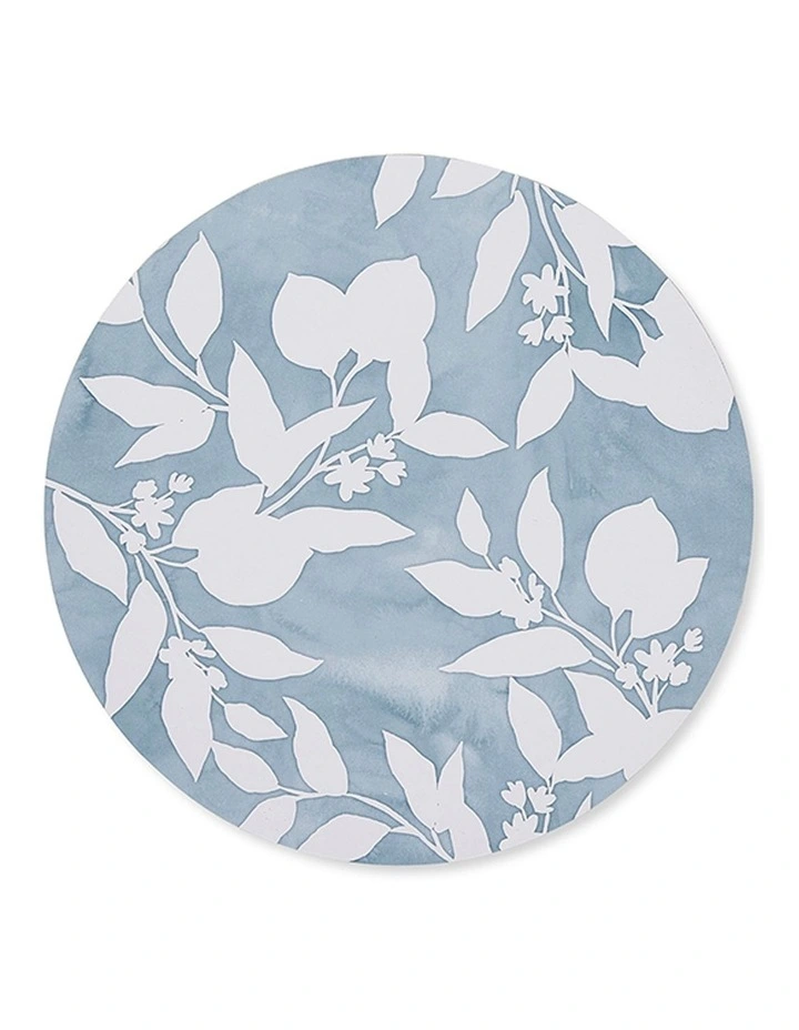 Capri Round Placemat Set of 4 in Blue image 1