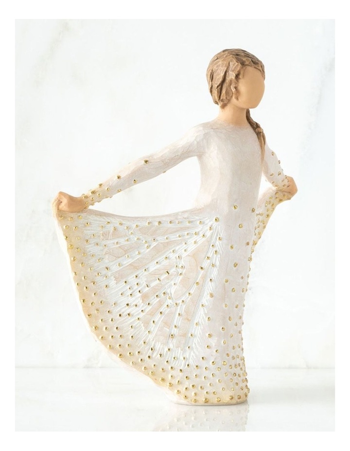 Butterfly Sculpted Figure in White image 2