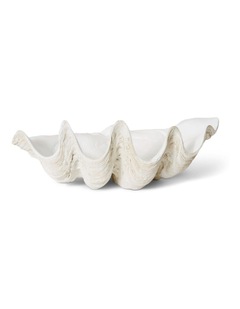 Clam Shell Large Sculpture in Off White