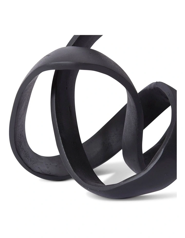 Jakari Sculpture 18cm in Black image 2