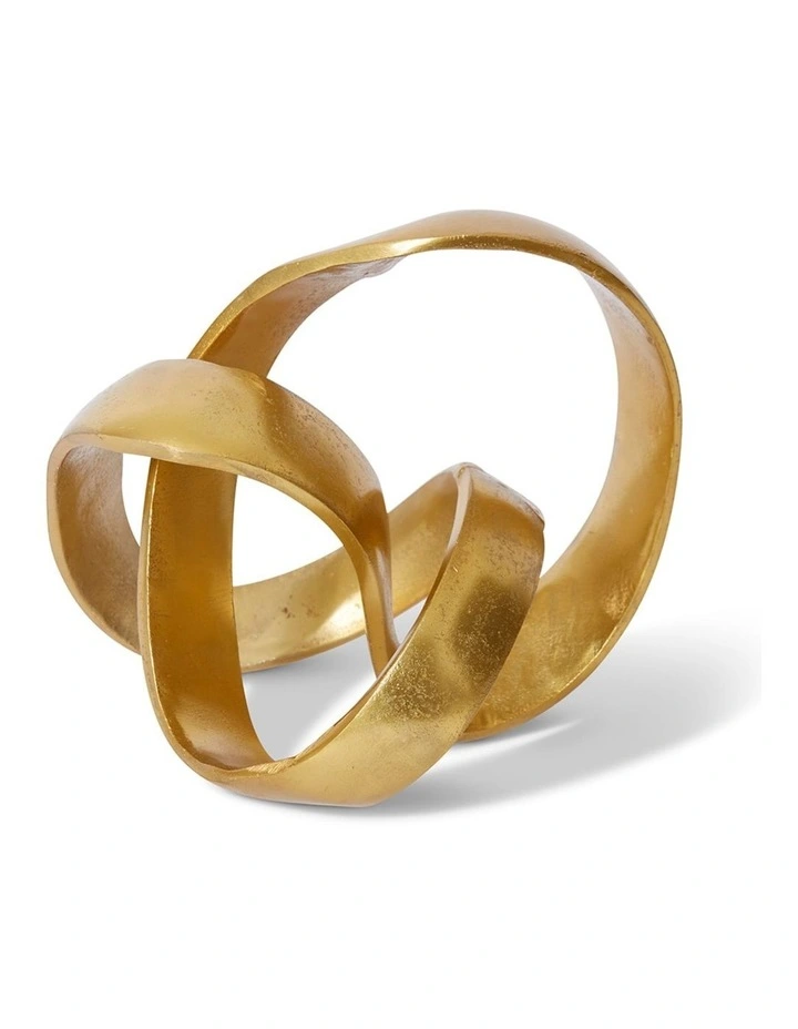 Jakari Sculpture 18cm in Gold image 1