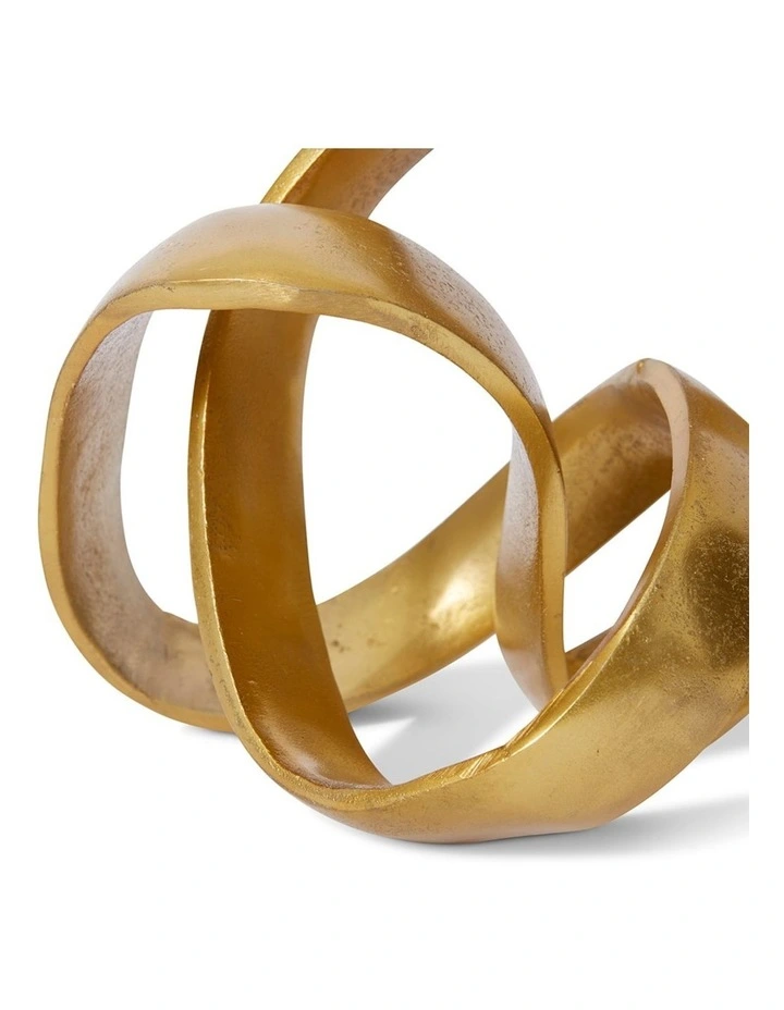 Jakari Sculpture 18cm in Gold image 2