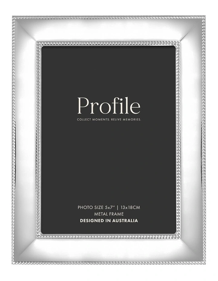 Romance Metal Photo Frame 5x7 (3 Pack) in Silver image 5