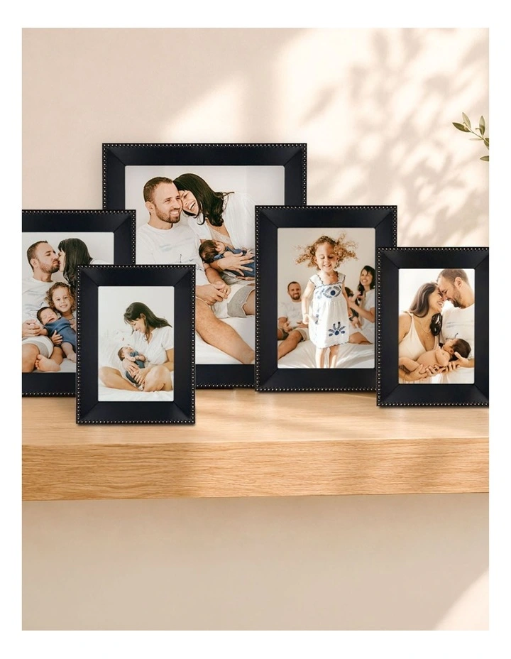 Noble Metal Photo Frame Mixed Sizes Bundle (5 Pack) in Black image 2