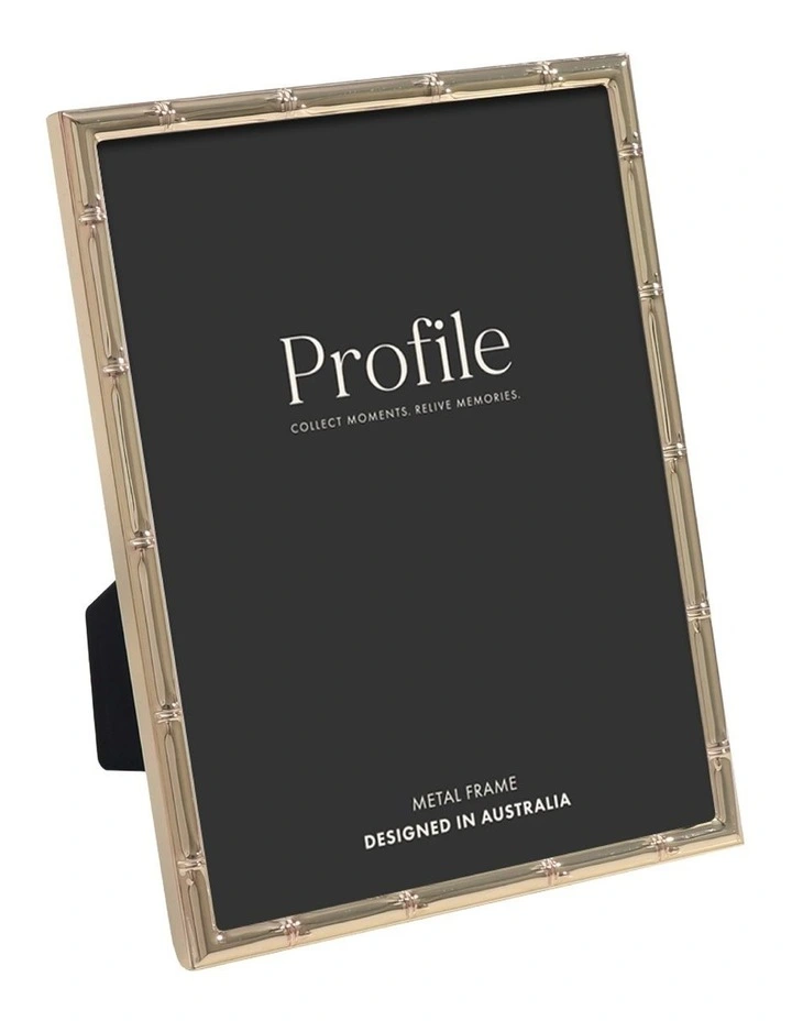 Bamboo Metal Photo Frame Mixed Sizes Bundle (4 Pack) in Rose Gold image 3