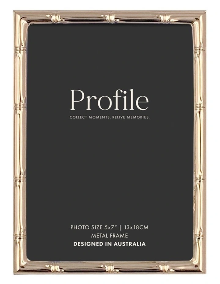 Bamboo Metal Photo Frame Mixed Sizes Bundle (4 Pack) in Rose Gold image 6