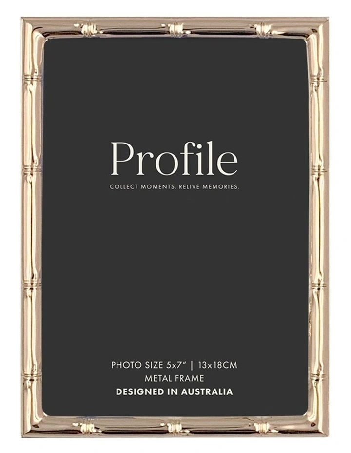 Bamboo Metal Photo Frame Mixed Sizes Bundle (4 Pack) in Rose Gold image 7