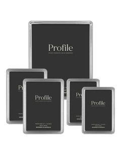 Heirloom Metal Photo Frame Mixed Sizes Bundle (5 Pack) in Silver